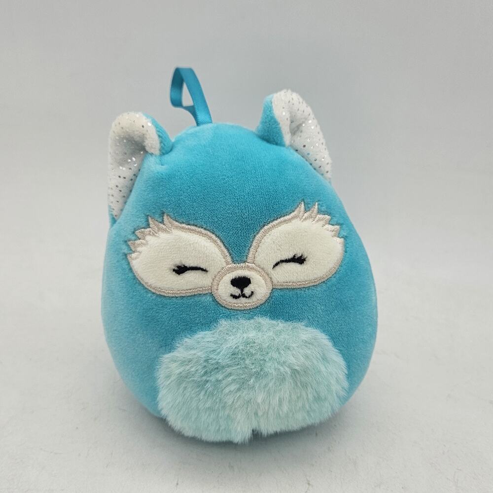 Squishmallows Dadney The Fox X-Mas Ornament Stuffed Animal Plush Toy